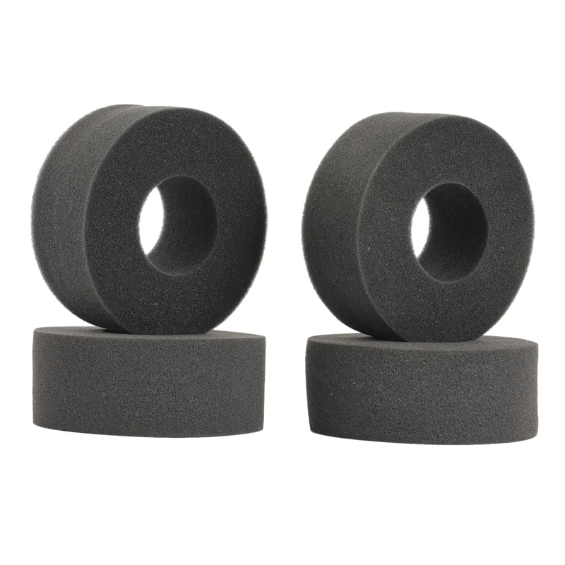 

4 Pcs 2.2Inch Tire Soft Sponge Foam Fit 1/10 RC Crawler 125-130Mm Diameter 2.2 Inch Tires