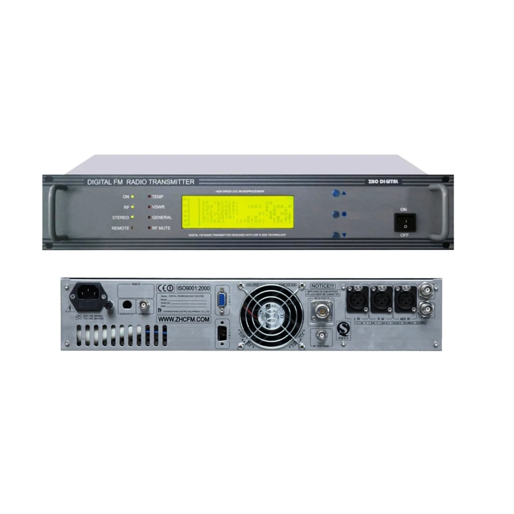 

ZHC618F-5W 5watts FM Broadcast Transmitter Exciter Small Professional Fm Radio