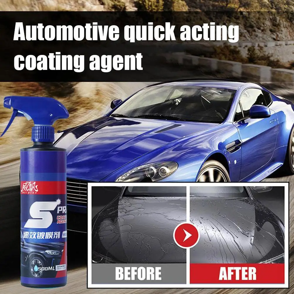 

Ceramic Car Coating 500ML Nano Liquid Glass Plated Crystal Hydrophobic Waterproof Polishing Paint Hardness Car Polish Wax