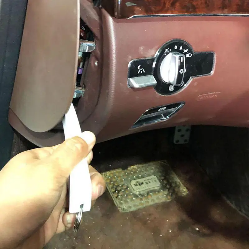 

Trim Removal Wedge Car Door Pannel Cleaner Tool Door Panel Remover Easy Use Car Panel Dash Audio Radio Removal Installation Tool