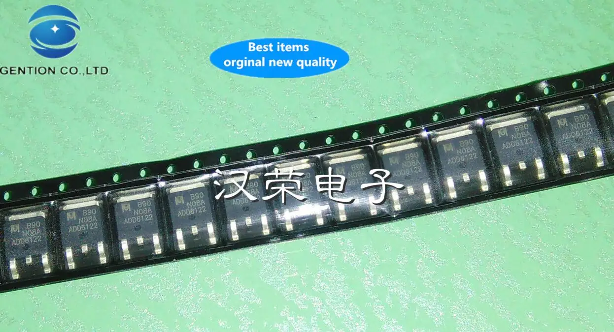 

10 шт., 100% оригинальные новые эмб90n08a B90N08 посылка упаковка TO252 MOS трубка с полевым эффектом N channel 80V в наличии