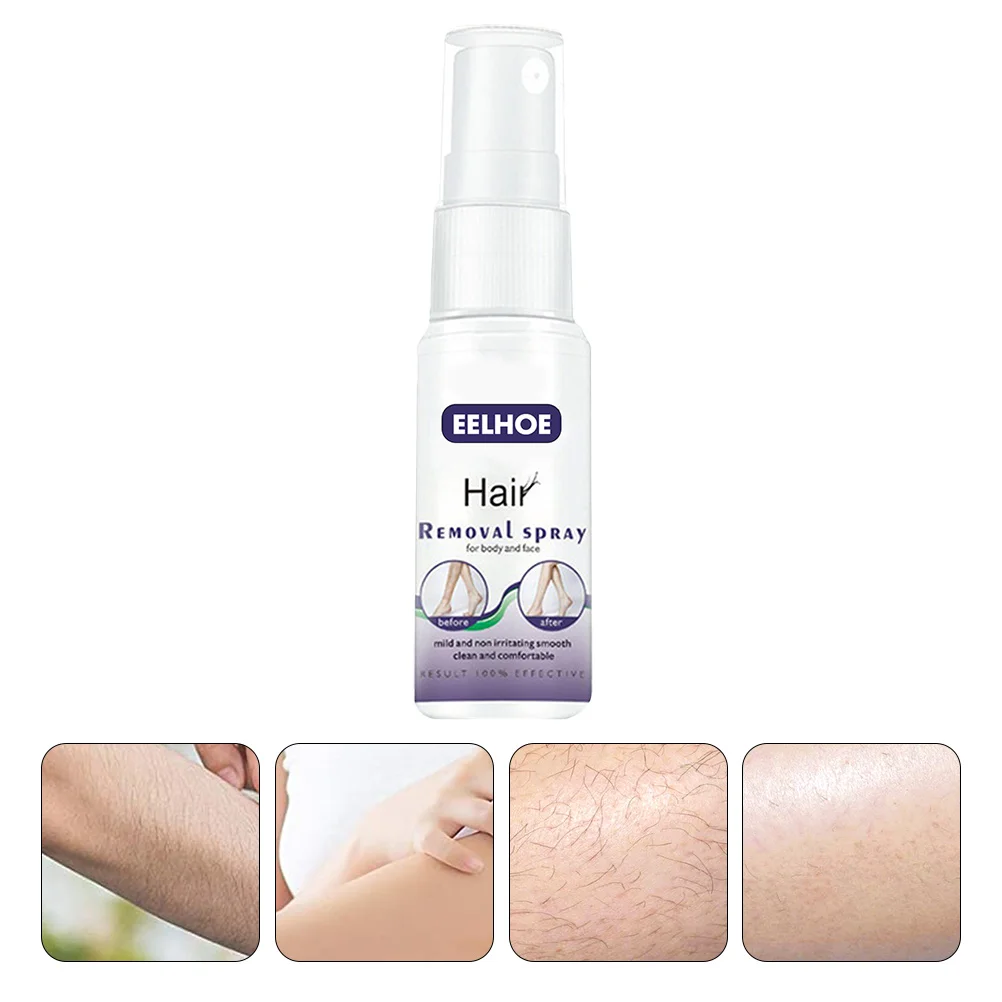 

2 Bottles Hair Inhibitor Spray Painless Hair Inhibitor Portable Hair Remover Sprays