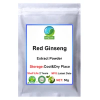 10 years korean red ginseng root extract powder herb serum tincture enrich ginsenosides strength inhibit anti aging