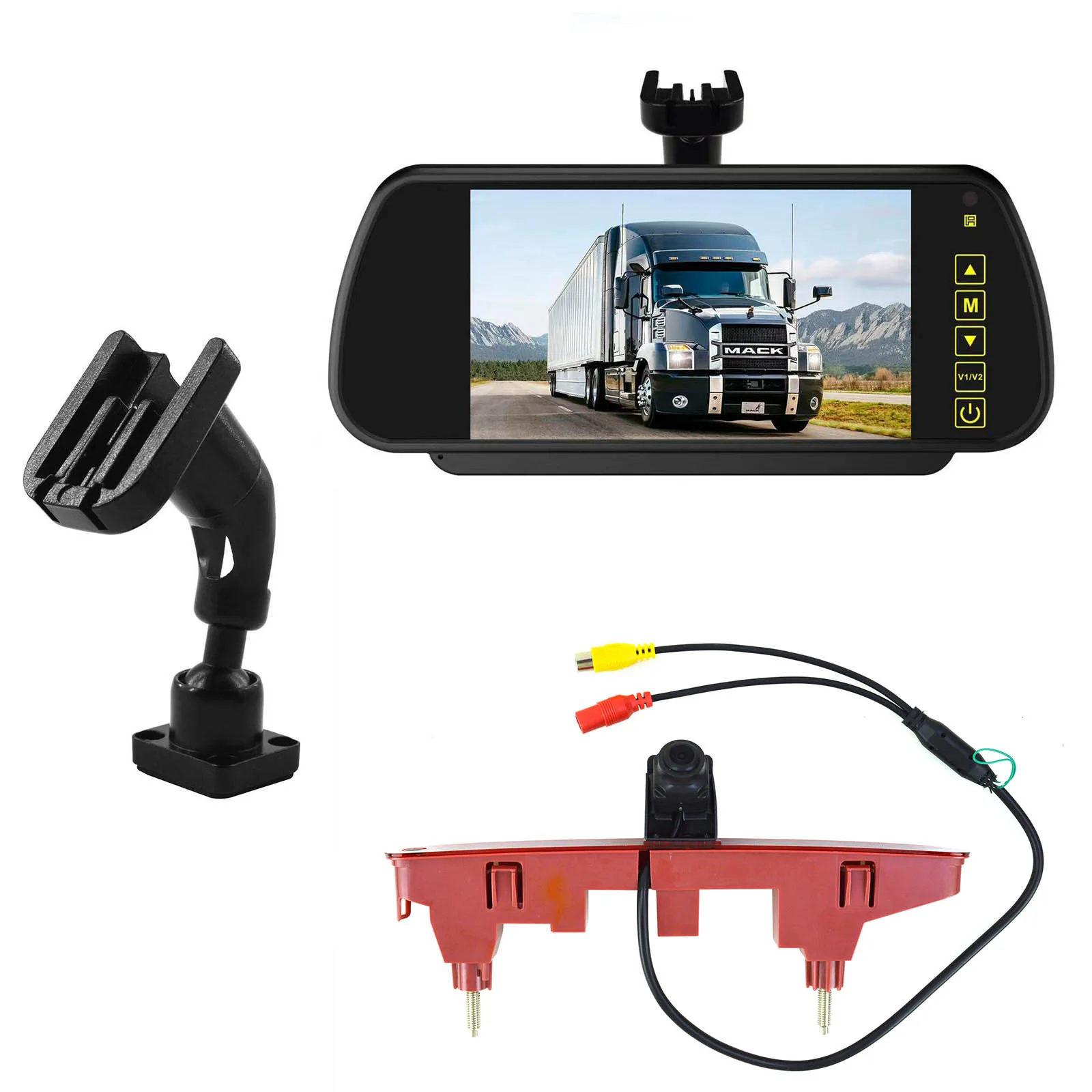 Камера стоп-сигнала для Citroen Berlingo Peugeot Partner Opel/Vauxhall Combo Toyota ProAce 7-дюймовый монитор