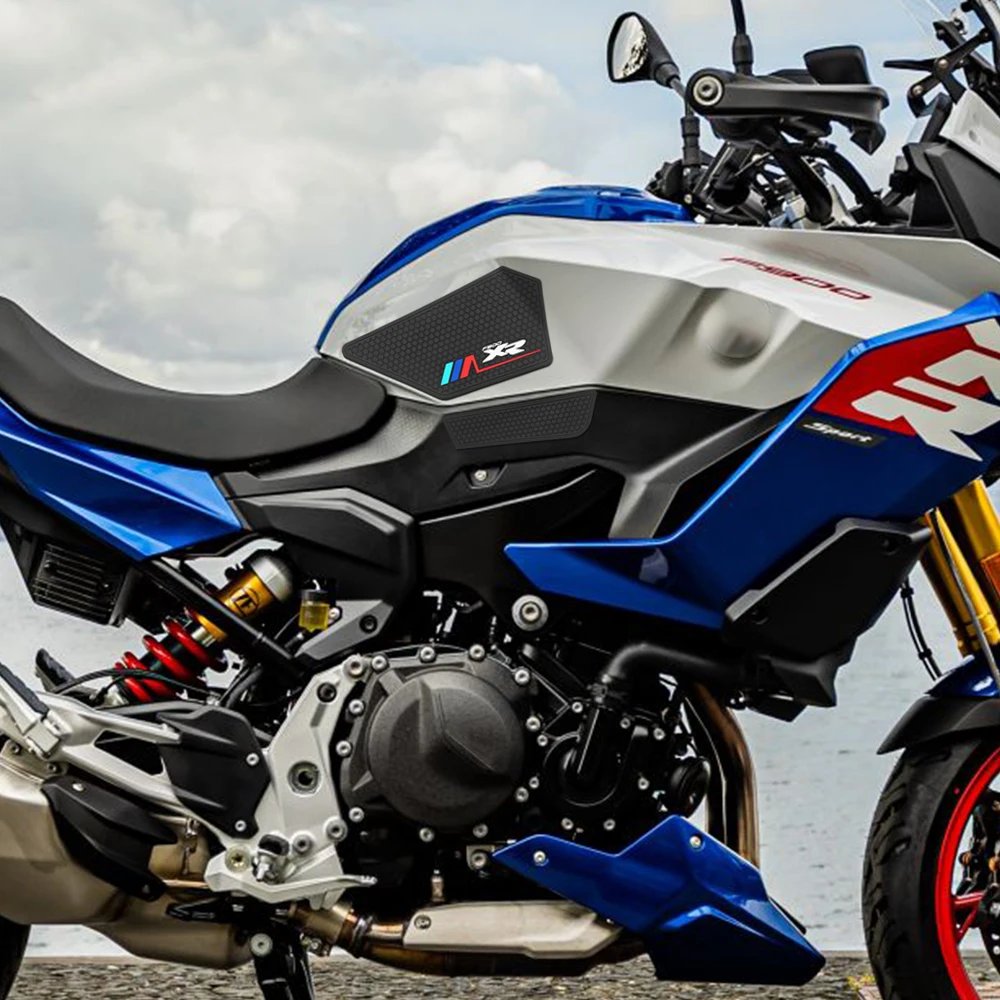 Фото Для мотоциклов BMW F900XR F900 F 900 XR 2020-2026 2025: Наклейки-противоскользящие накладки на бак и коленки, защитные стикеры на крышку топливного бака №3