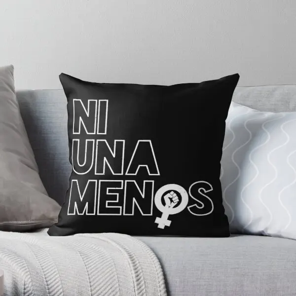 

Not One Less Girl Power Printing Throw Pillow Cover Decor Waist Soft Office Decorative Anime Cushion Throw Pillows not include