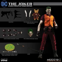 original mezco one12 dc the joker anime action collection figures model toys gifts for kids in stock