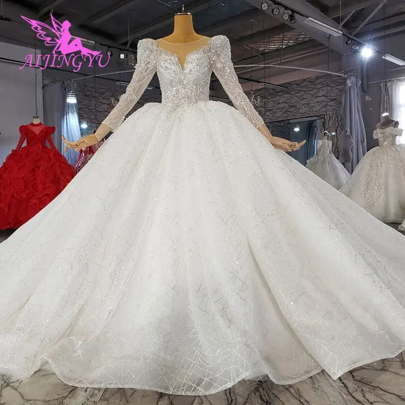 

AIJINGYU Wedding Dress Luxuris United Kingdom Guangzhou Gothic Top Gown