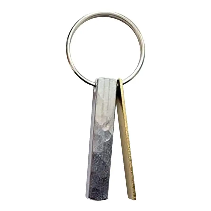 

Through Thick And Thin Keychain Metal Alloy Keyring Graduation Friendship Keychain Birthday Jewellery Gifts