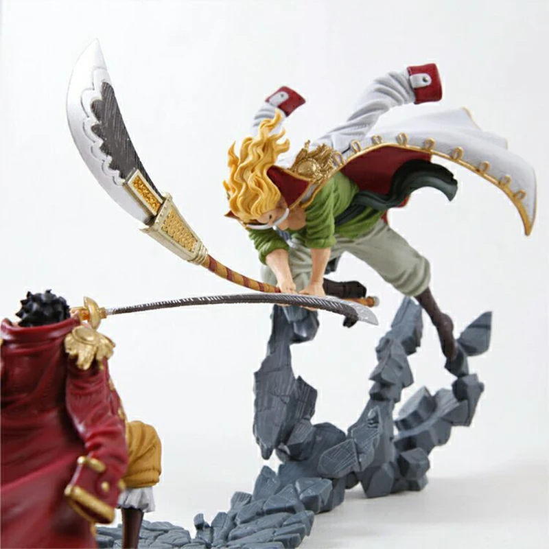 

Anime One Piece Action Figure Edward Newgate Daddy Whitebeard Vs Roger Battle Scene Model Toys Statue Doll Kids Holiday Gifts