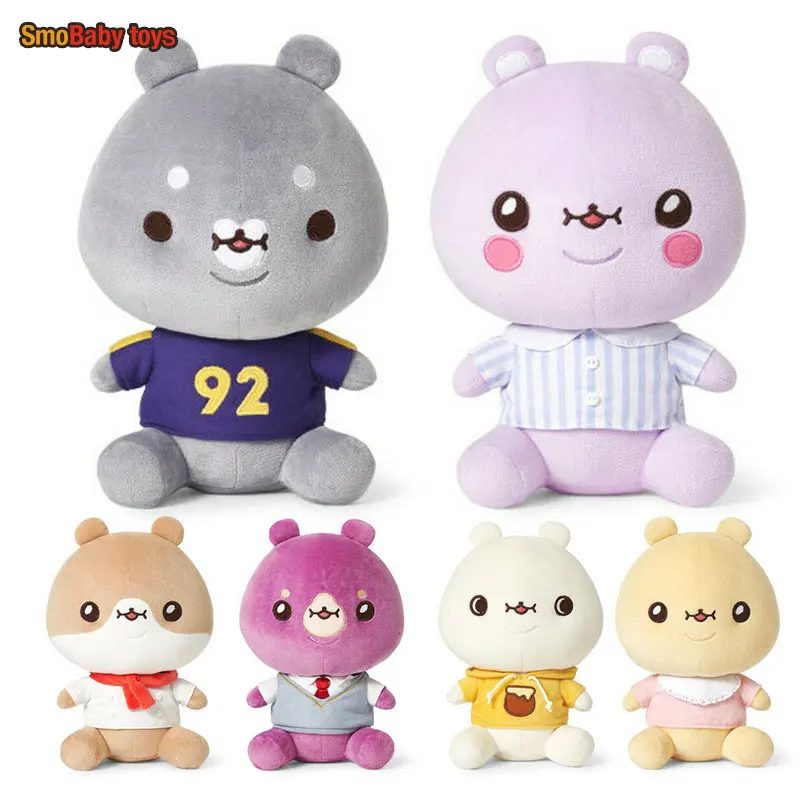 

Kpop Monsta X TWOTUCKGOM Plush Doll Kawaii JOOHONEY MINHYUK IM HYUNGWON WONHO SHOWNU KIHYUN Stuffed Dolls Pillow Toys Fans Gift