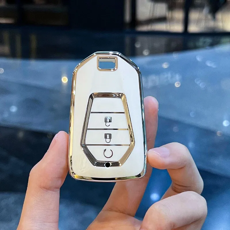 Чехол для ключей с 3 кнопками ISUZU Dmax D-max Mux 2021 2022 + MU-X 0