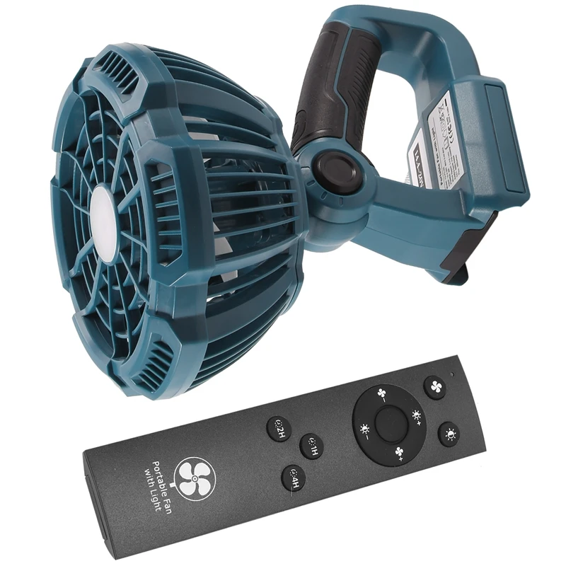 

Походный вентилятор для Makita, Dewalt, для ремесленника, литий-ионный аккумулятор 14,4-20 в