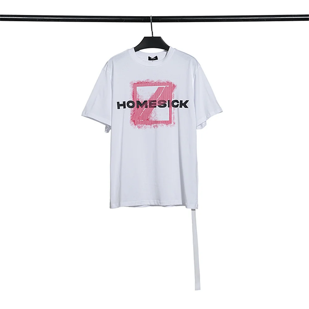 

WE11DONE Men's Letter Printed Round Neck Short Sleeve All-match Unisex T-shirt