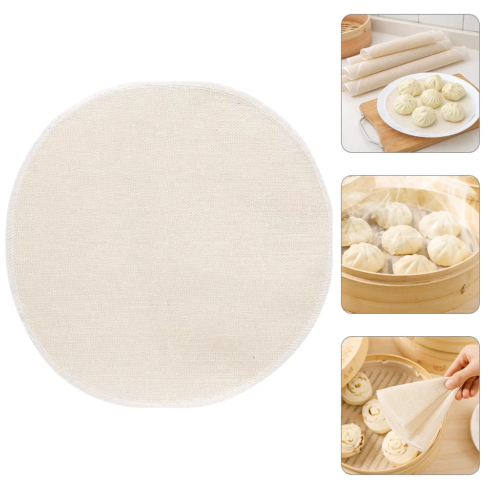 

10Pcs Household Decorative Multifunctional Portable Steamer Liner Bun Steamer Pad for Restaurant Home Kitchen Steamer