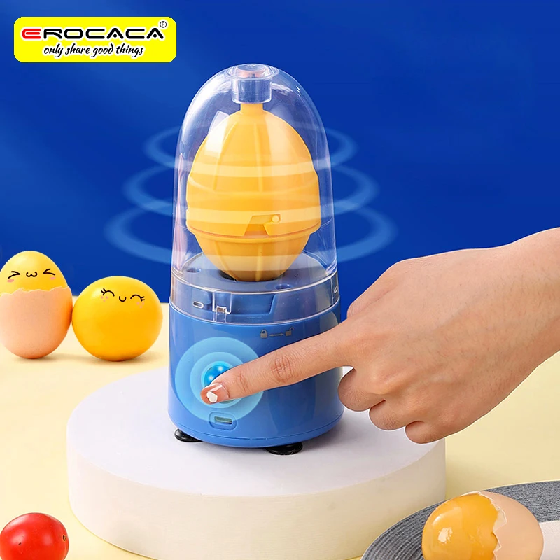 

USB Electric Golden Egg Maker Eggs Yolk White Mixer Rechargeable Egg Stiring Blender Kitchen Automatic Eggs Scrambler Shaker