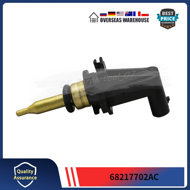 

68217702AC 1PCS Engine Coolant Temperature Sensor Fit For CHRYSLER PACIFICA VOYAGER DODGE JEEP GLADIATOR GRAND WRANGLER RAM 1500