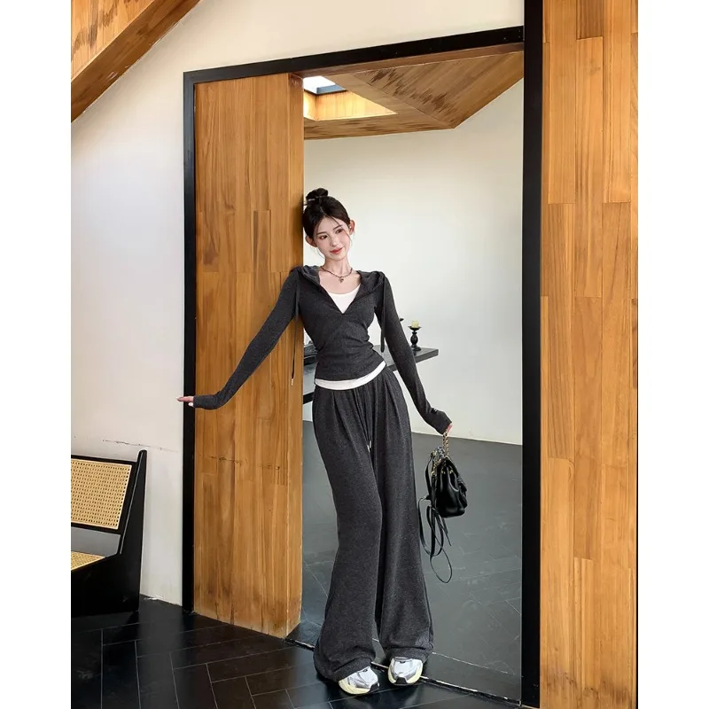 Осень-зима 2023 новый облегающий талию топ из двух предметов для похудения