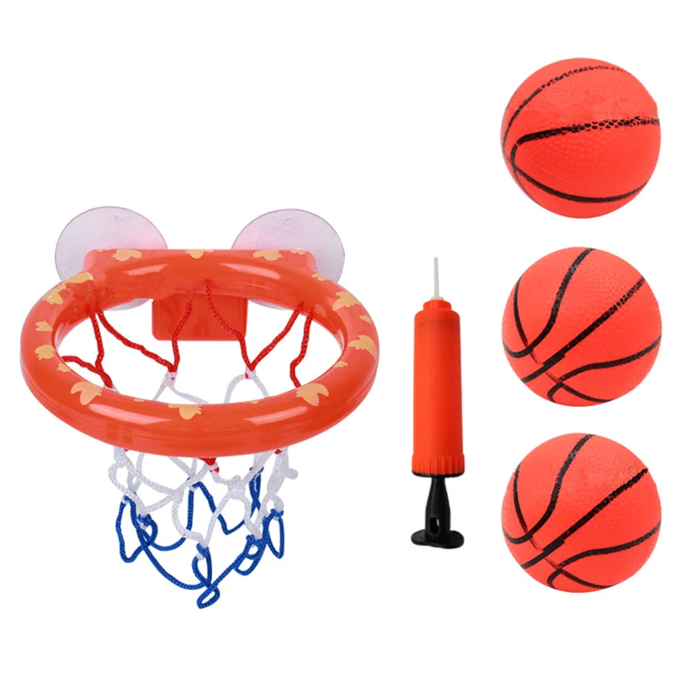 

Bathroom Basketball Kid Toys Baby Shower Set Shooting Kids Pool Plastic Child Water