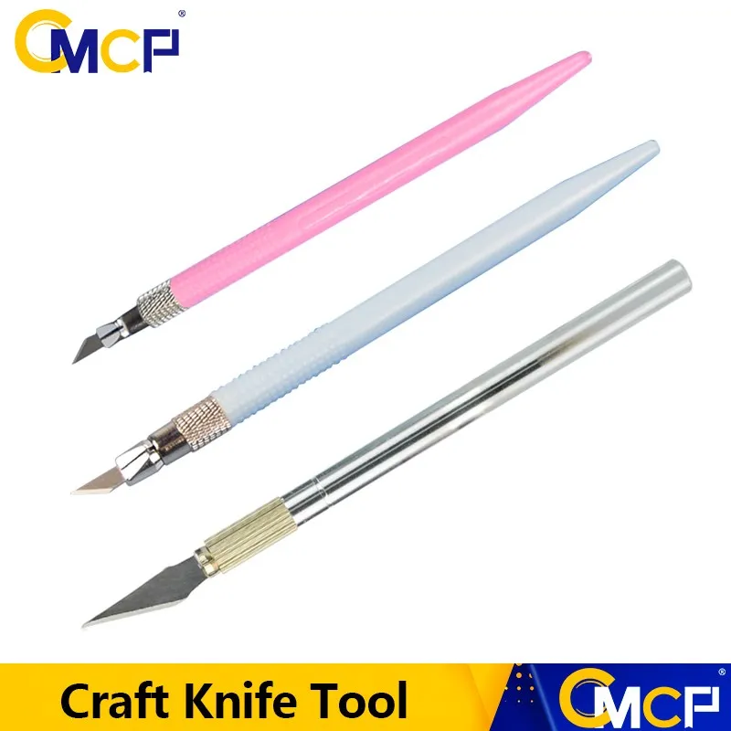 

CMCP Craft Knife Craft Engraving Phone Repair Cutter Tool Non-slip Knife Sculpture Pastry Cutter Paper Cutting
