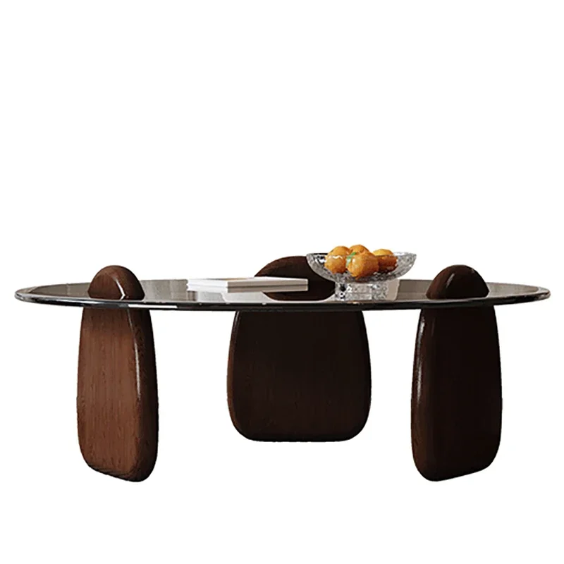 Журнальные современные концевые столы Круглые Роскошные золотые центральные