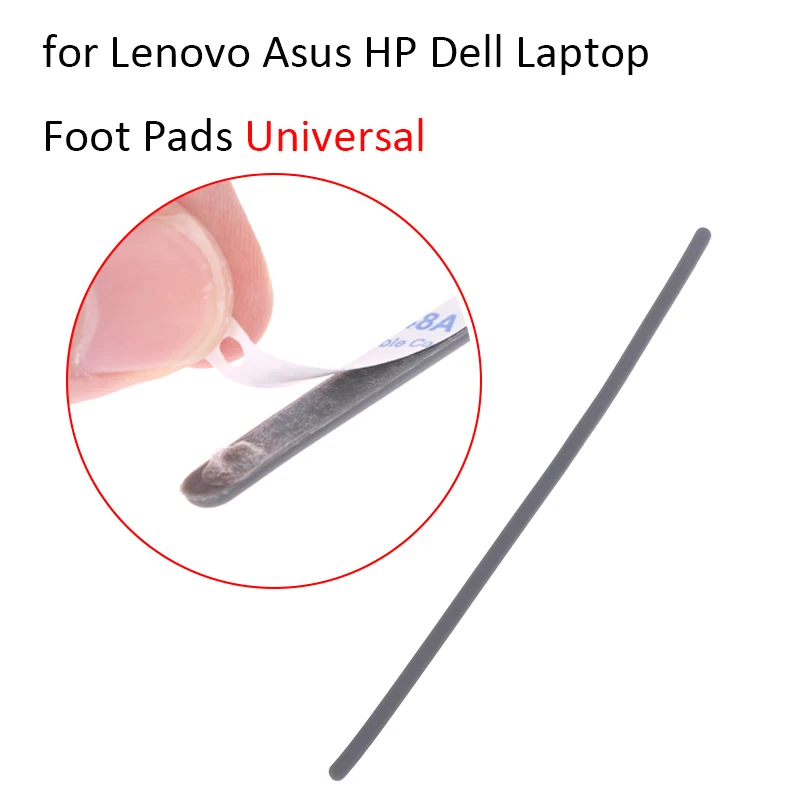 

Универсальная нижняя часть корпуса ноутбука резиновые ножки для ноутбука Lenovo Asus противоскользящая стелька 230*6 мм