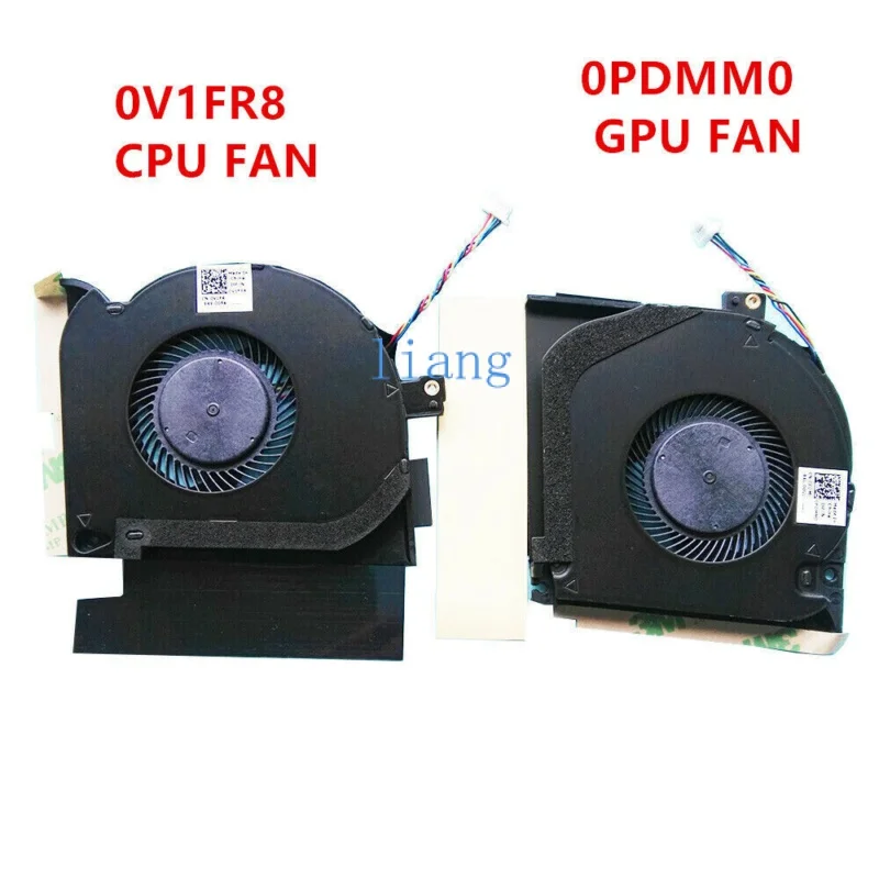 Новый вентилятор охлаждения ЦП 0V1FR8 0PDMM 0 радиатор для Dell ALIENWARE M15 R1 P79F