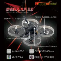 New Happymodel Mobula7 75mm 1S Micro FPV Bwhoop Quadcopter 4in1 ESC 2.4G ELRS SPI With Nano 3 Camera RS0802 KV20000 RC Drone
