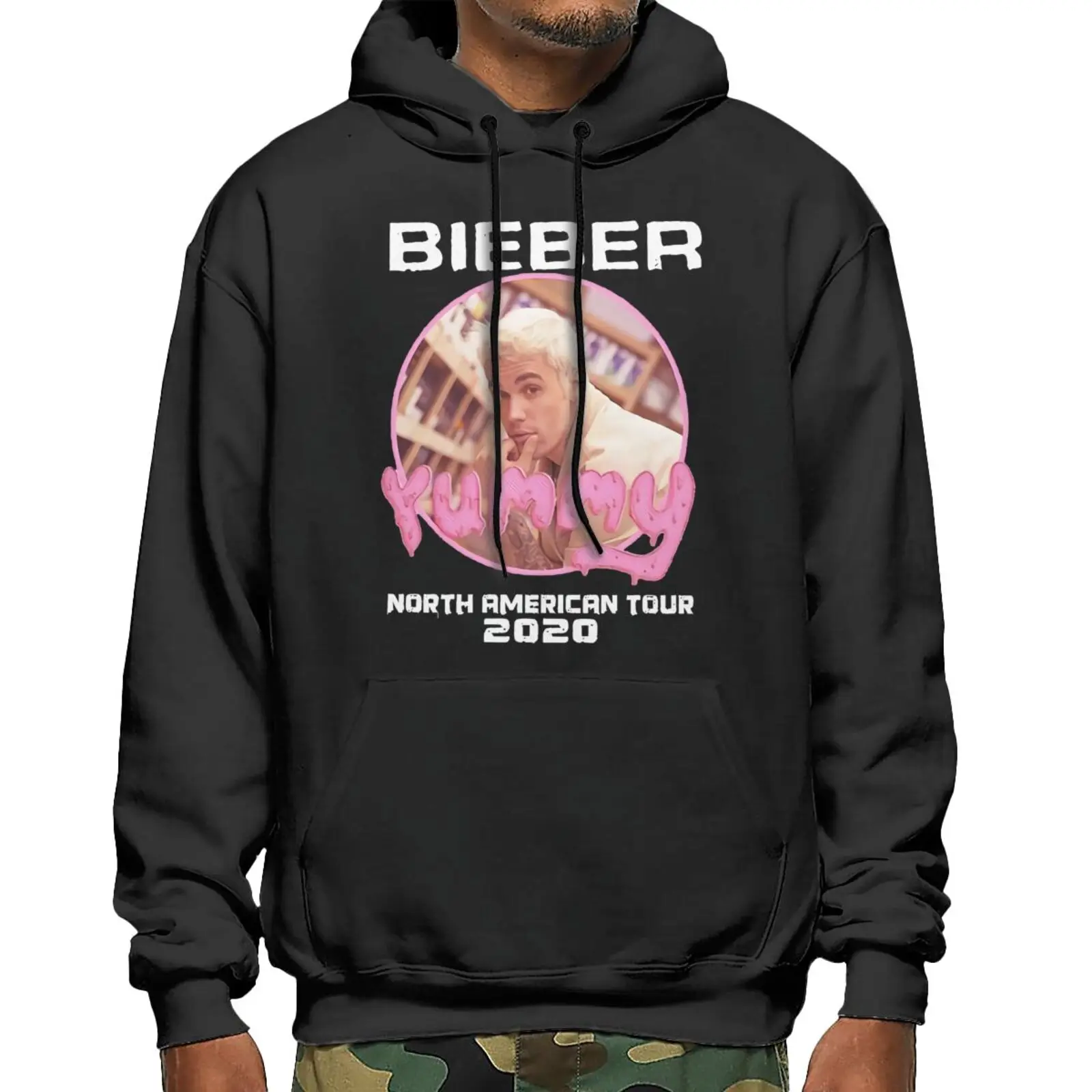 

Justin Bieber North American Tour 2020 3403 Sweatshirts Hoodies Gothic Clothes Men's Jacket Women's Jacket Hoodie Men Men Sets