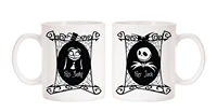 2 mug set sally jack boyfriend tea cups mugs coffee mugs cups double sided tea cups friend gifts kid milk mugs novelty beer cups