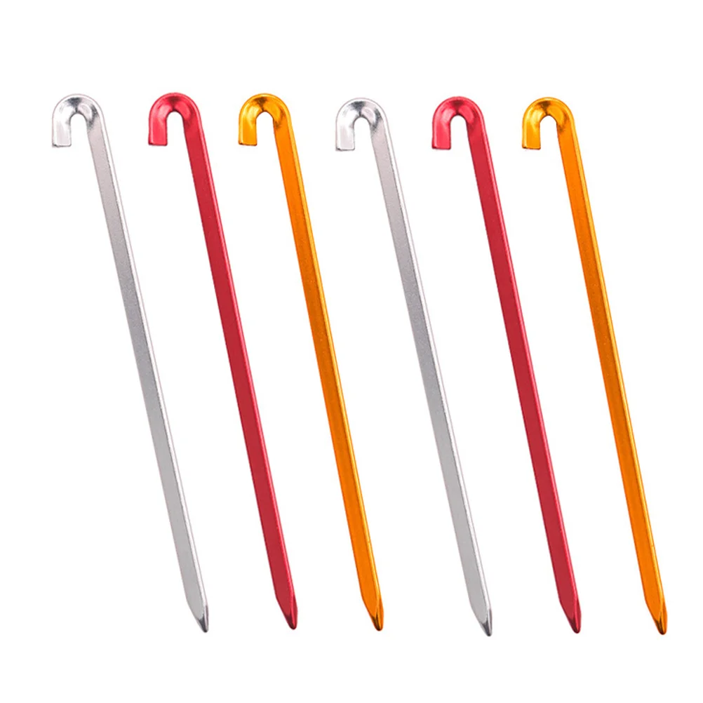 

6pcs Tent Anchors Outdoor Peg Sand Stakes