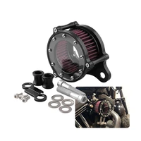motorcycle air filter cnc air cleaner intake system kit for motor bike sportster xl883 xl1200 48 2004 2014 modified parts