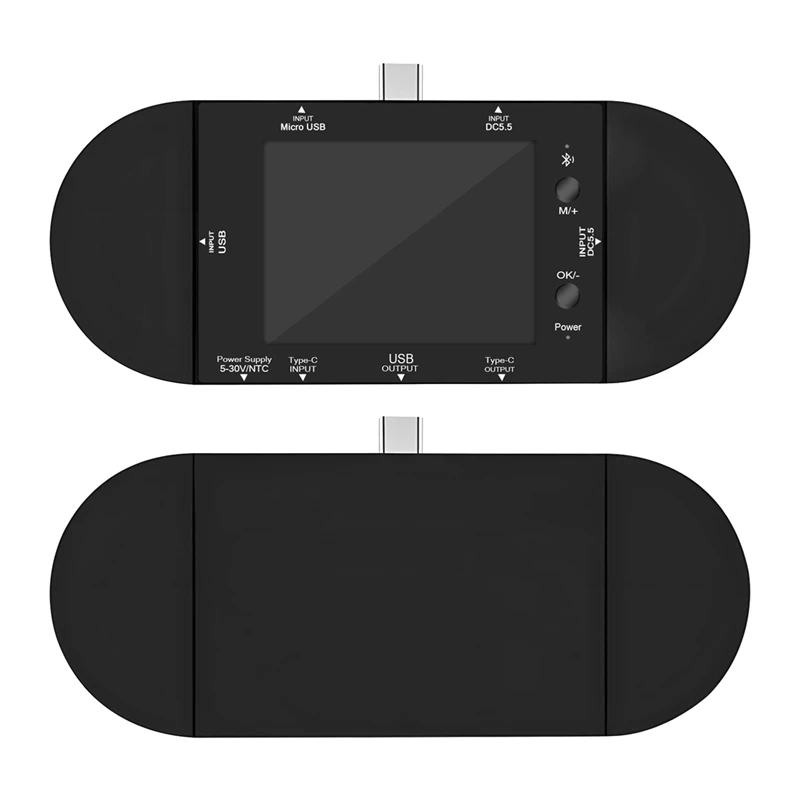 ATORCH UD24 USB тестер Type-C 2 4 дюймов цифровой вольтметр Амперметр внешний аккумулятор