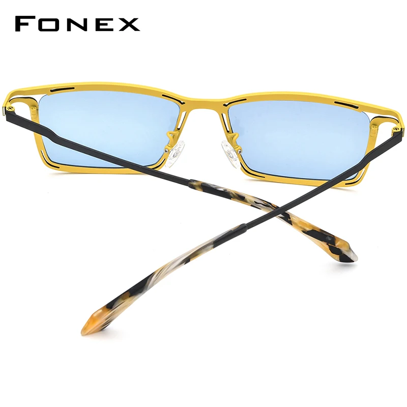 Солнцезащитные очки FONEX F85804T для мужчин и женщин поляризационные аксессуары из