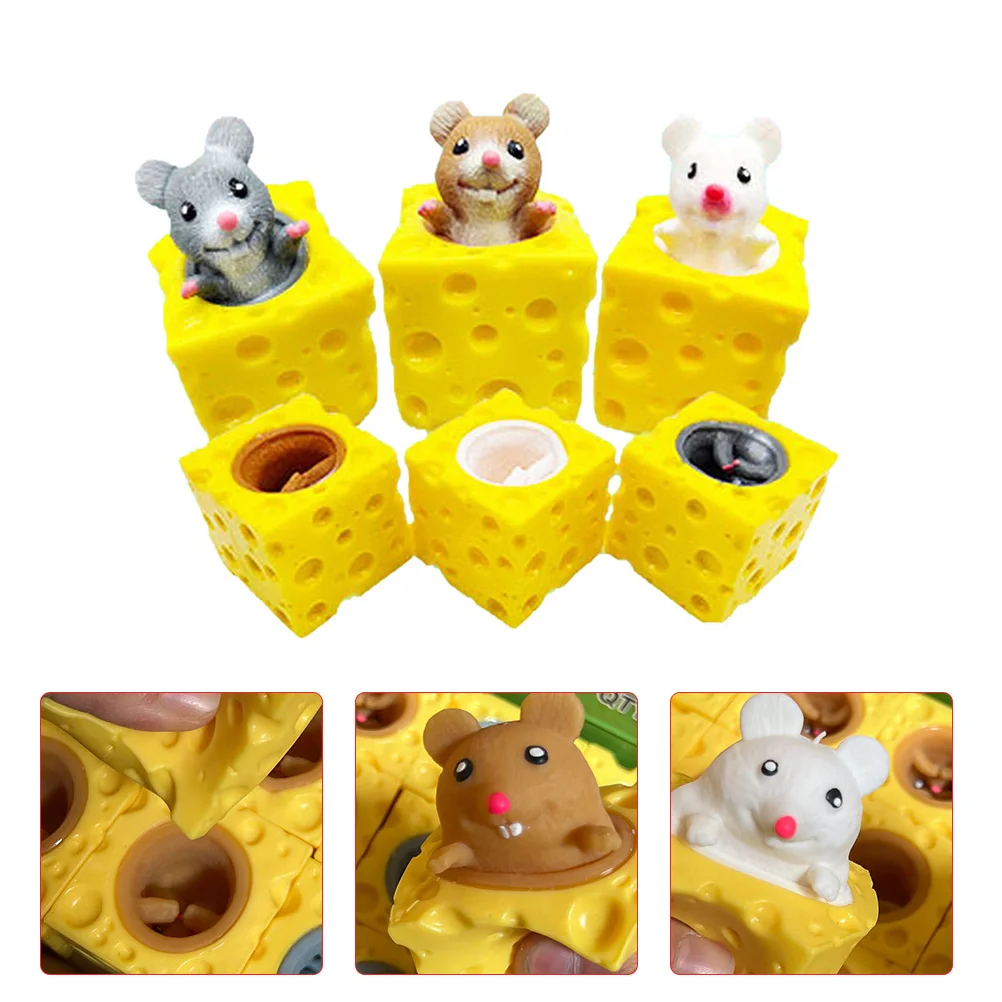 

Toy Cheese Toys Squeeze Kids Plaything Fidgetanti Decompression Sensory Game Vivid Kawaii Fidgeting Simulated Cup Lovely Animal