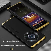 shockproof metal case for huawei honor magic 4 pro case luxury aluminum frame cover for huawei honor magic 4 pc backplane fundas