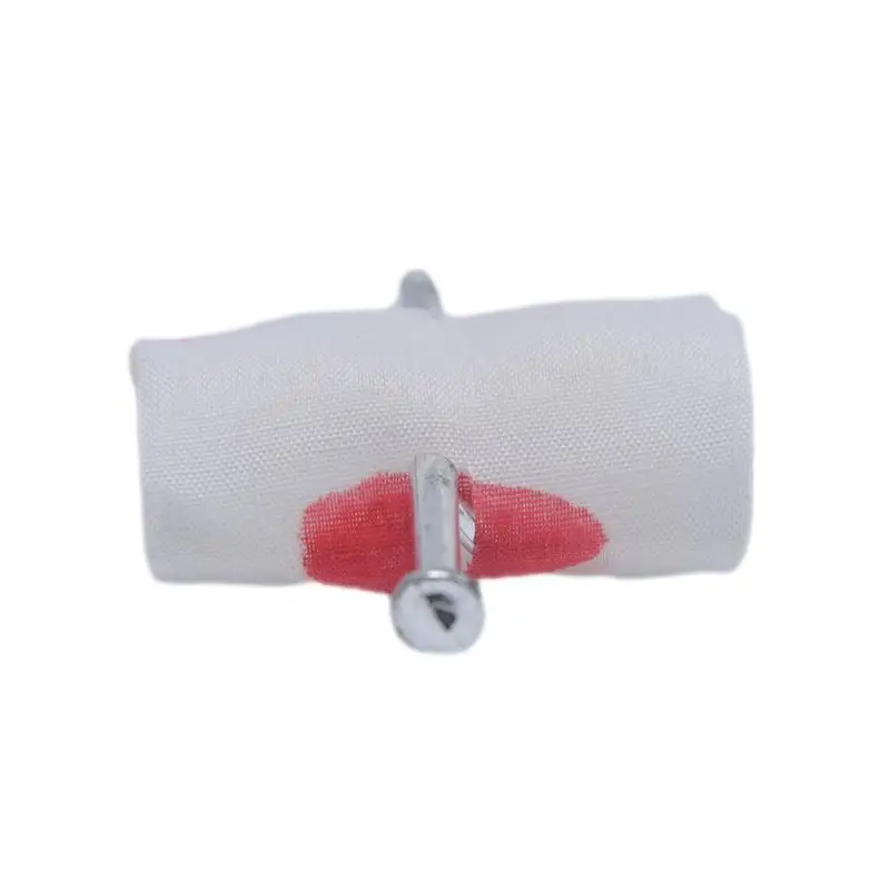 

Магический дурачок Апрель Хэллоуин розыгрыш производитель смешная шутка Искусственный палец гвоздь через кляп Игрушка Дети приколы розыгрыши