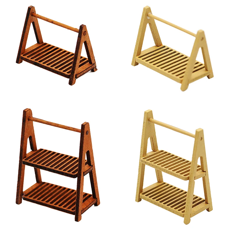 

1:12 миниатюрная подставка для хлеба, подставка для торта, полка для хранения еды, модель мебели, аксессуары для кукольного дома, Декор, детские игрушки