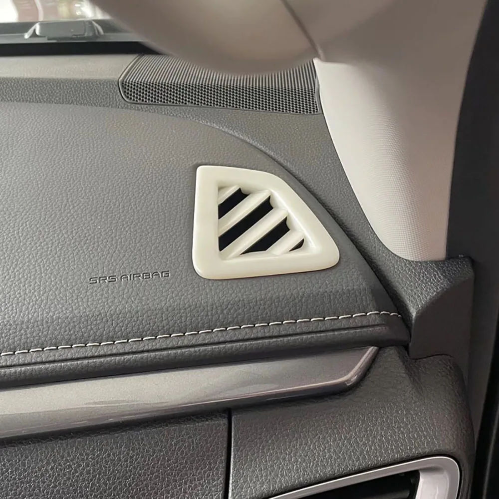 ABS углеродное волокно Цвет A/C Передняя вверх Крышка вентиляционного отверстия