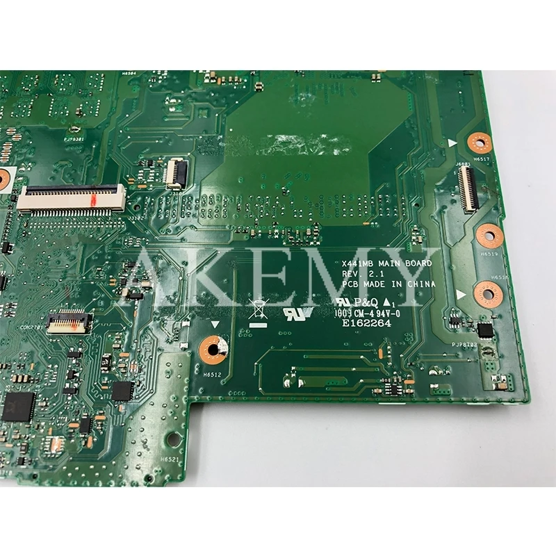 Материнская плата SAMXINNO X441MB для Asus X441 X441M материнская Laotop с процессором N4000 Geforce MX110