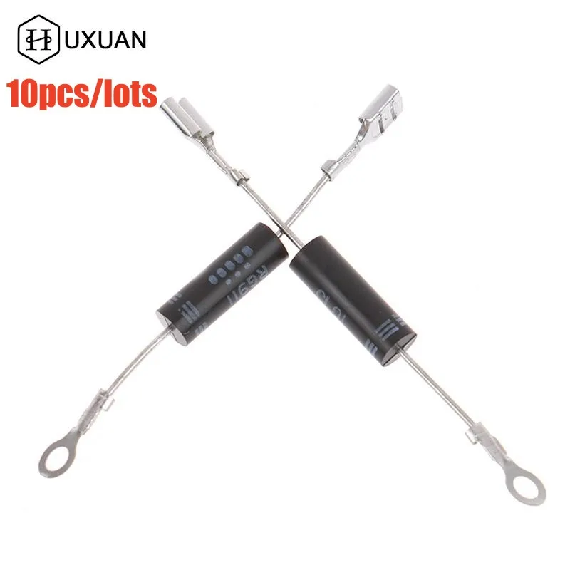 10 шт., высоковольтные диоды для микроволновки, 350 мА, 12 кВ