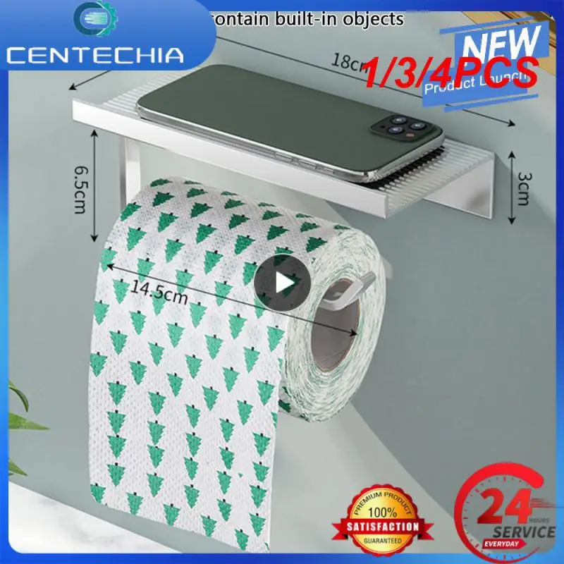 

1/3/4 шт., держатель для туалетной бумаги из алюминиевого сплава