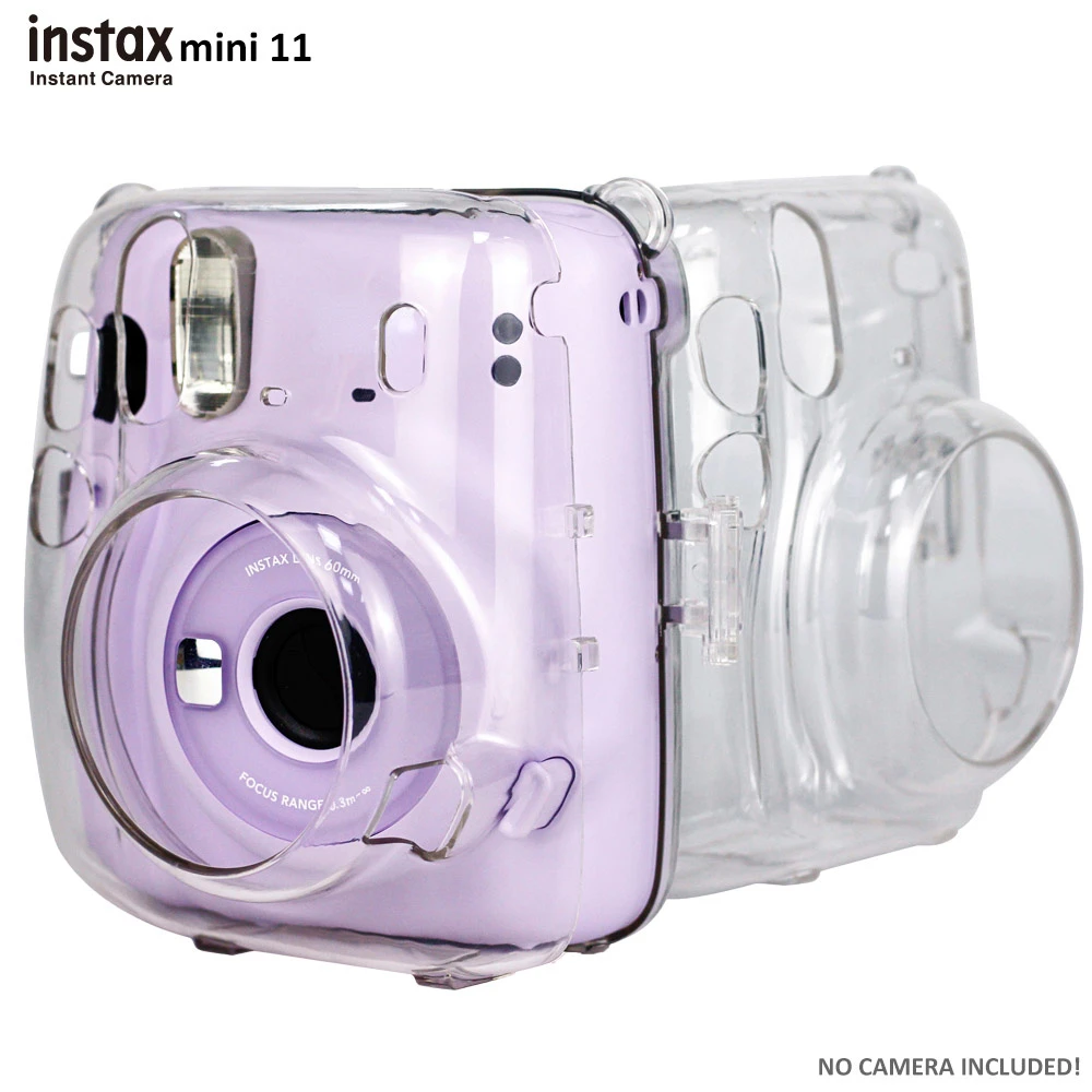 Прозрачная блестящая сумка для камеры Fujifilm Instax Mini 11/9/8/7 +/7s/7c/90 модные