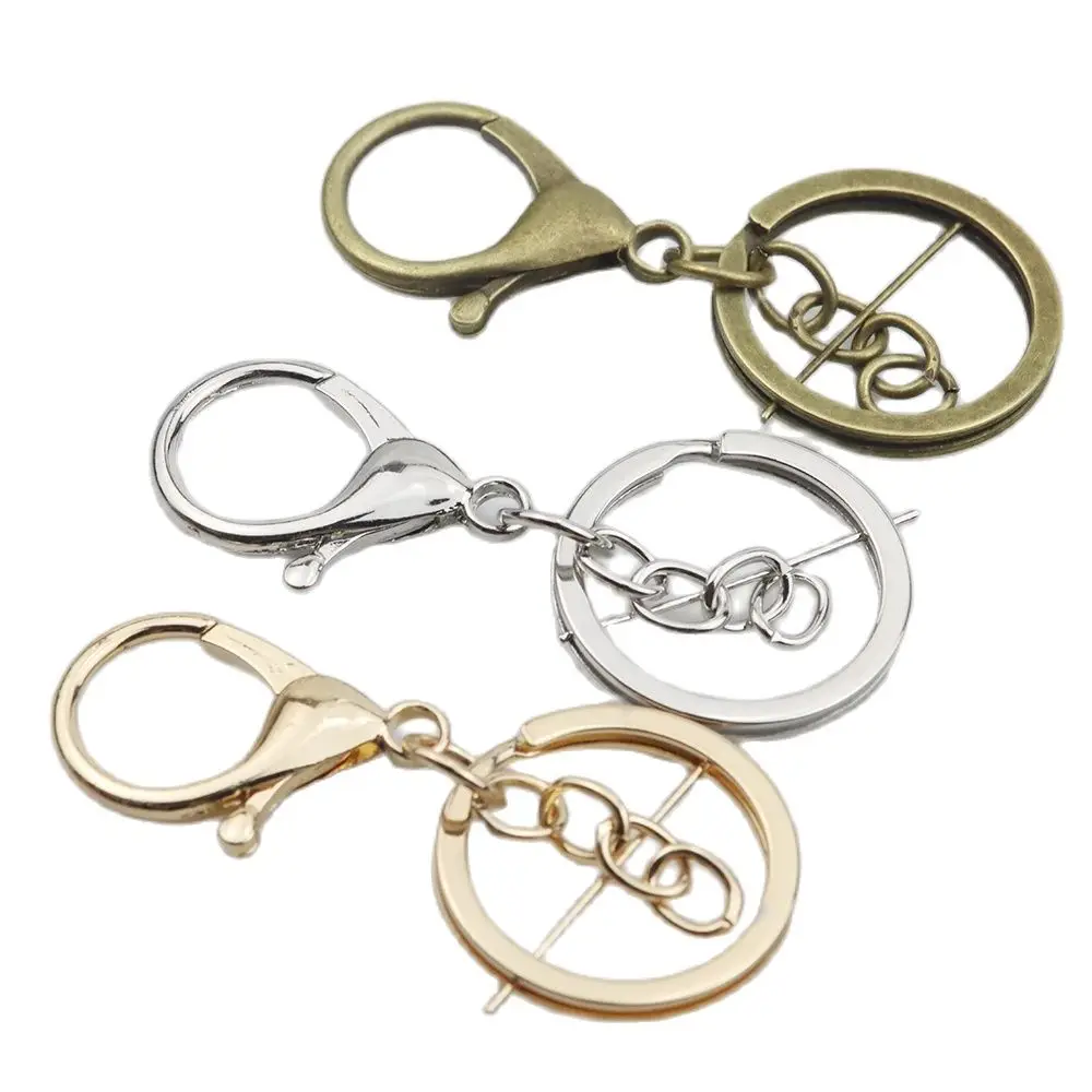 2 шт./лот цепочка из цинкового сплава брелок с подвеской мужские и женские подарки