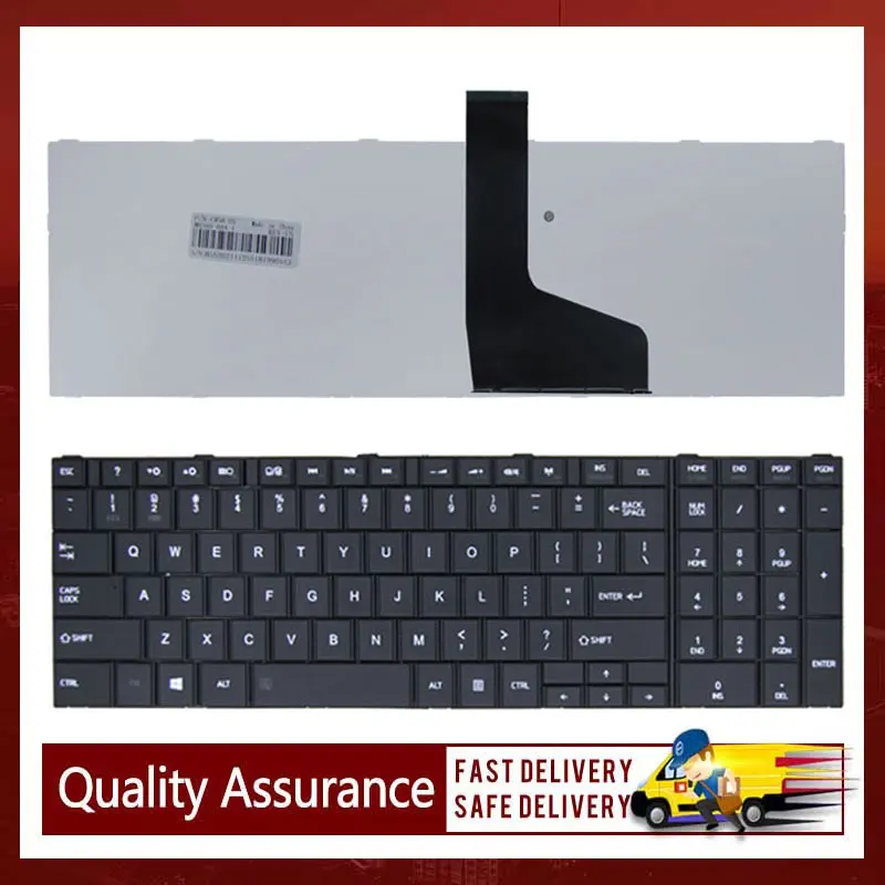 

New Laptop keyboard Replacement For TOSHIBA SATELLITE S850 S855D P850 L850 L850D L855 L855D L870 L870D L875 C850 C850D C855 C855