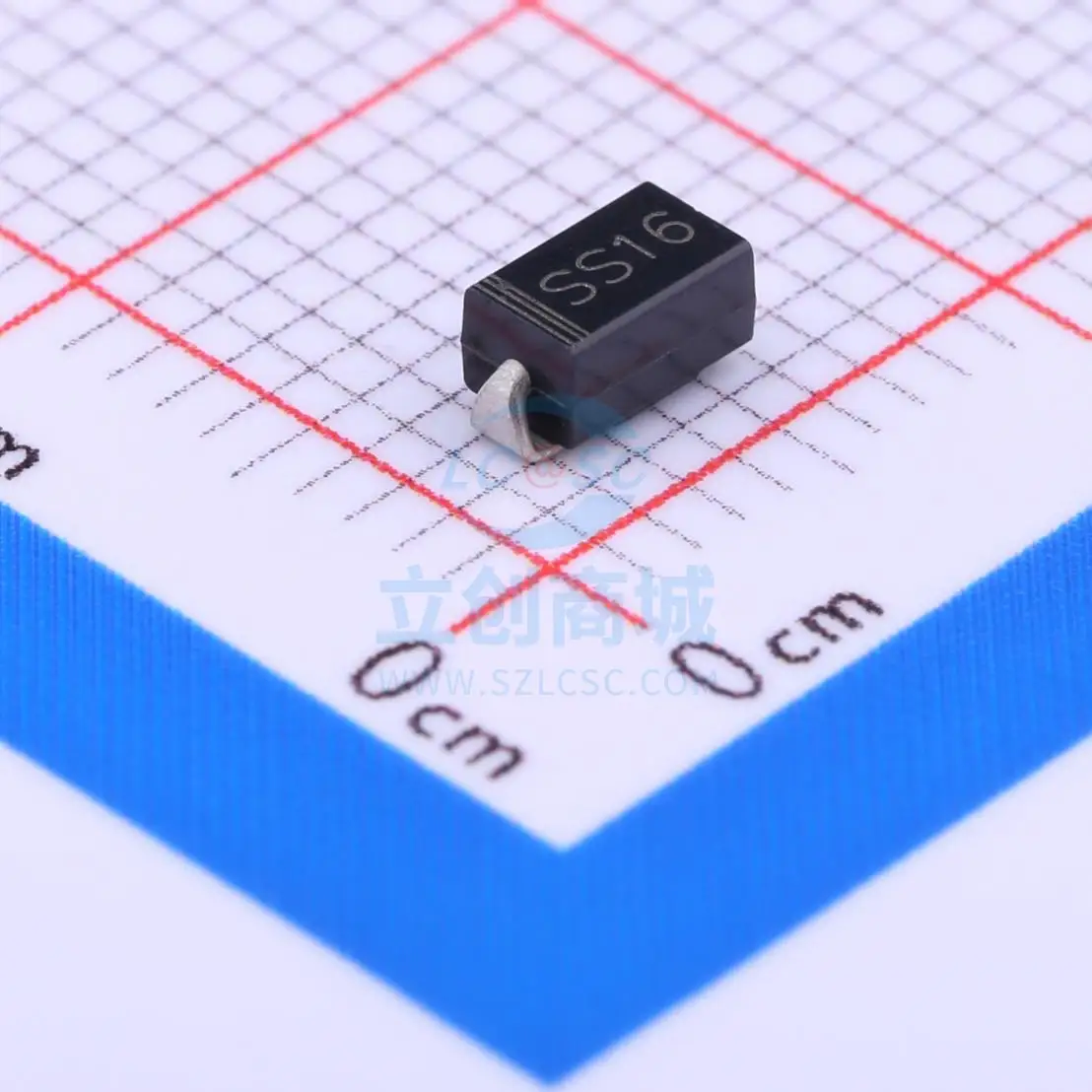

free shipping 60V 1A 700mV@1A SS1650pcs