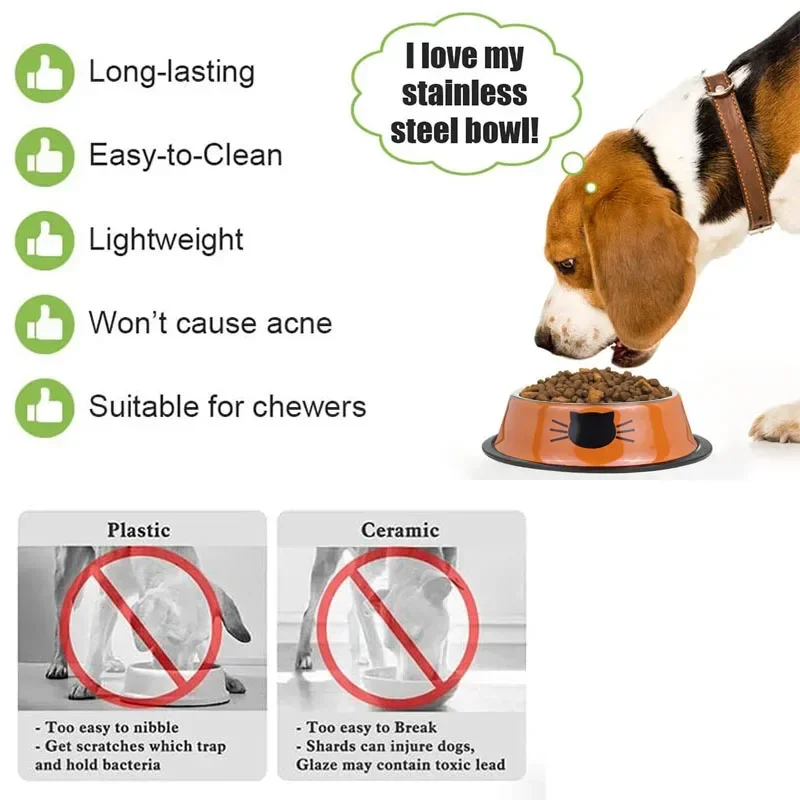 Миска для собак и кошек миска пищевых продуктов домашних животных с нескользящей