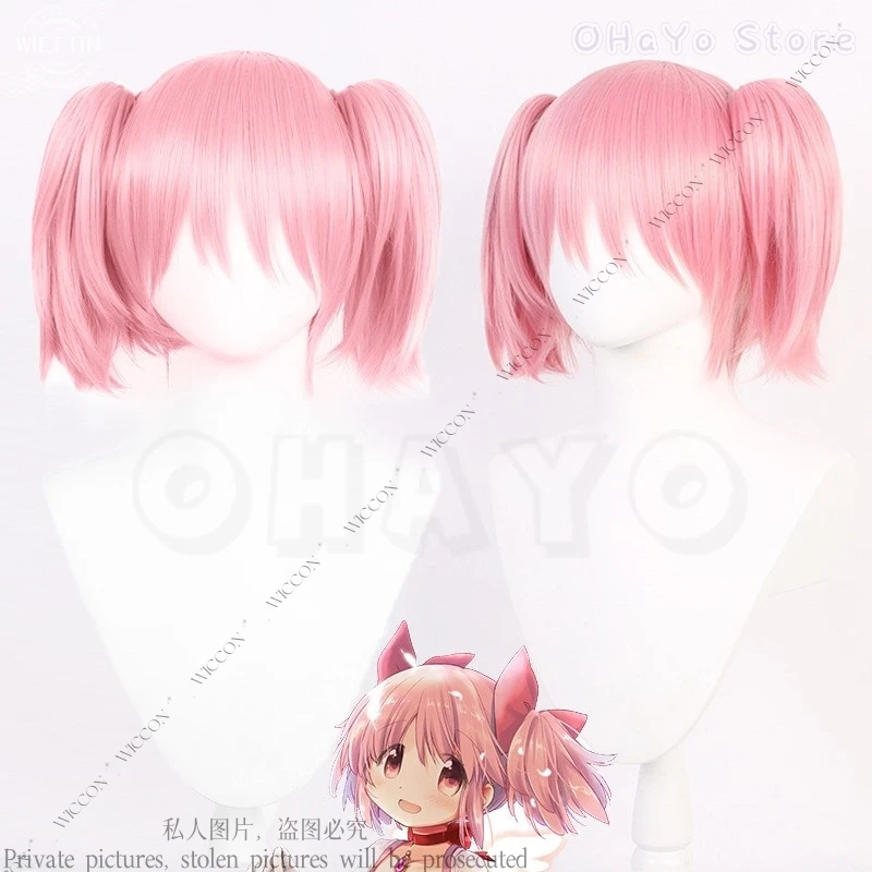 Аниме Puella Magi Cos Madoka Magica Косплей Kaname Tomoe Mami Akemi Homura Sakura Kyoko Miki Sayaka Костюм Парик Daily