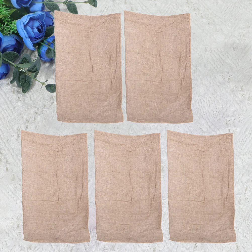 

Sacks Burlap Storage Hessian Potato Vegetable Sack Jute Planting Empty Fabric Large Reusable Grow Produce Gunny Potatoes Canvas