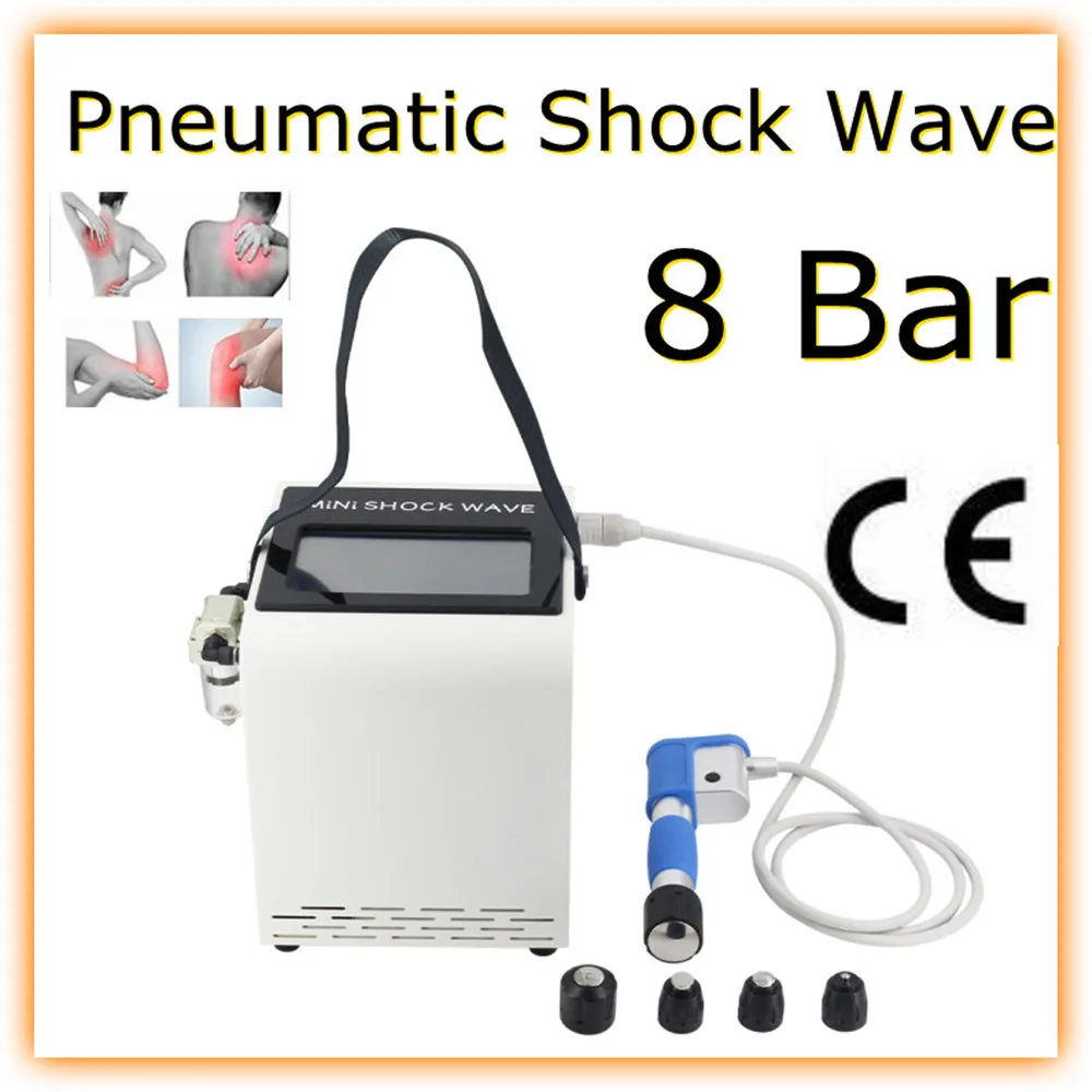 

Pneumatics Shock Wave Therapy Machine Device Pain Relief Physiotherapy Shockwave Machine For ED Treatment Tennis Elbow Massager